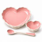 Merqavia™ Blush Heart Stoneware Serving Set
