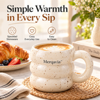 Merqavia™ Oat Speckle Ribbed Mug